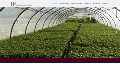 Desktop Screenshot of pepinieres-berot.fr